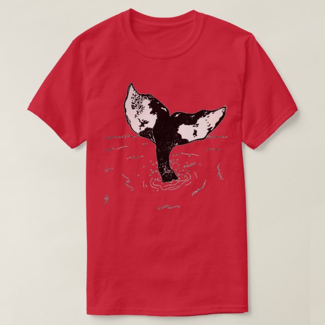 Camiseta Cola de ballena 5 (Diseño del anverso)