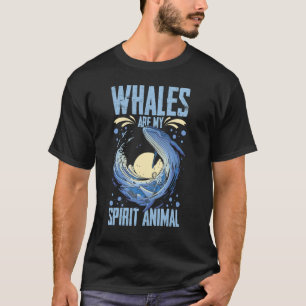 Camiseta Cola de ballena azul jorobadas citas derecha Anima
