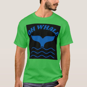 Camiseta Cola de ballena en Sea Blue