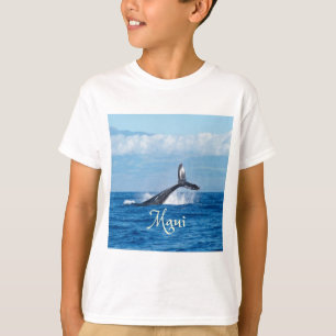 Camiseta Cola de ballena oceánica Maui Hawaii