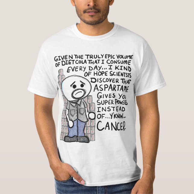 Camiseta Cola de la dieta (Anverso)
