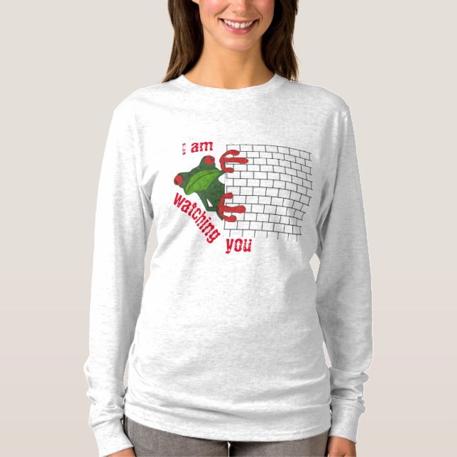 Camiseta cola de ojos rojos (Anverso)