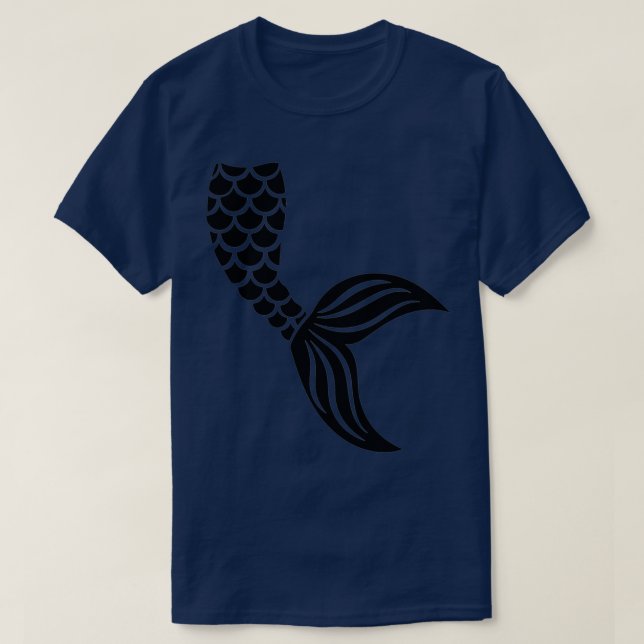 Camiseta Cola de sirena (Diseño del anverso)