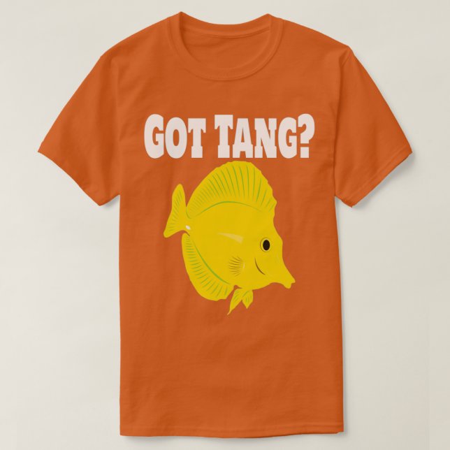 Camiseta cola de tang amarilla (Diseño del anverso)