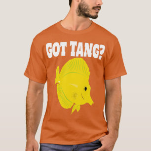 Camiseta cola de tang amarilla