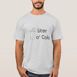 Camiseta Cola del o del litro