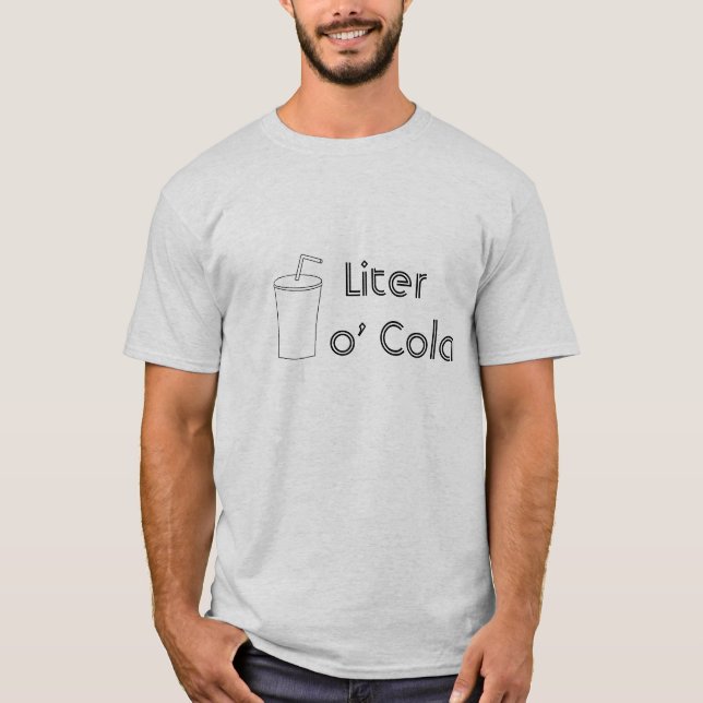 Camiseta Cola del o del litro (Anverso)