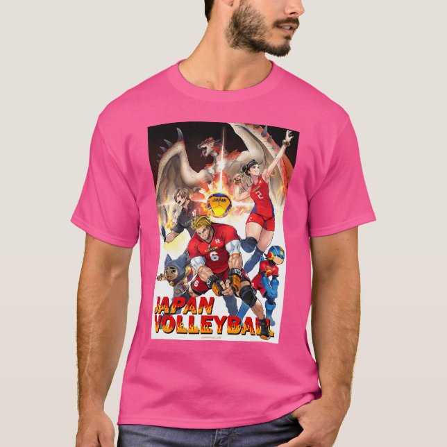 Camiseta Colaboración de X Capcom, equipo nacional de volei (Anverso)