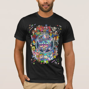 Camiseta Colaboración definitiva de dibujos animados y cult