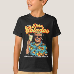 Camiseta Coladas Donald Trump vacaciones de verano playa ha