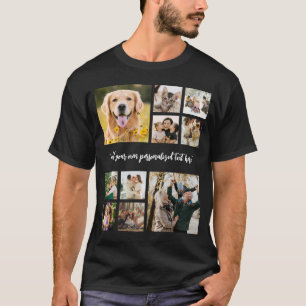 Camiseta Colaje de 10 Fotos Personalizadas Modernas