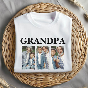 Camiseta Colaje de Fotos Personalizadas Abuelo – Regalo Per