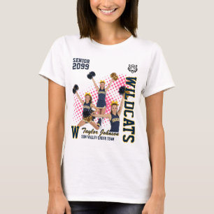 Camiseta Colaje de Fotos Personalizado del Equipo de Porris