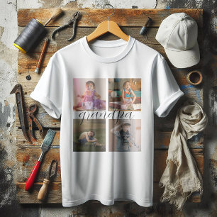 Camiseta Colaje de Fotos Personalizado Moderno y Genial de
