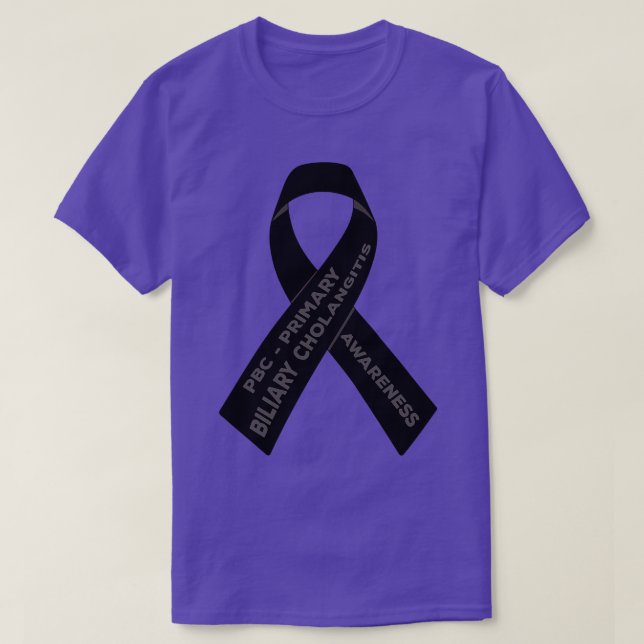 Camiseta Colangitis biliar primaria por PBC (Diseño del anverso)