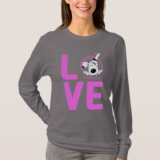 Camiseta Colas de Waggin del AMOR (Anverso)