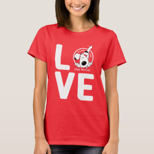 Camiseta Colas de Waggin del AMOR - mujeres oscuras