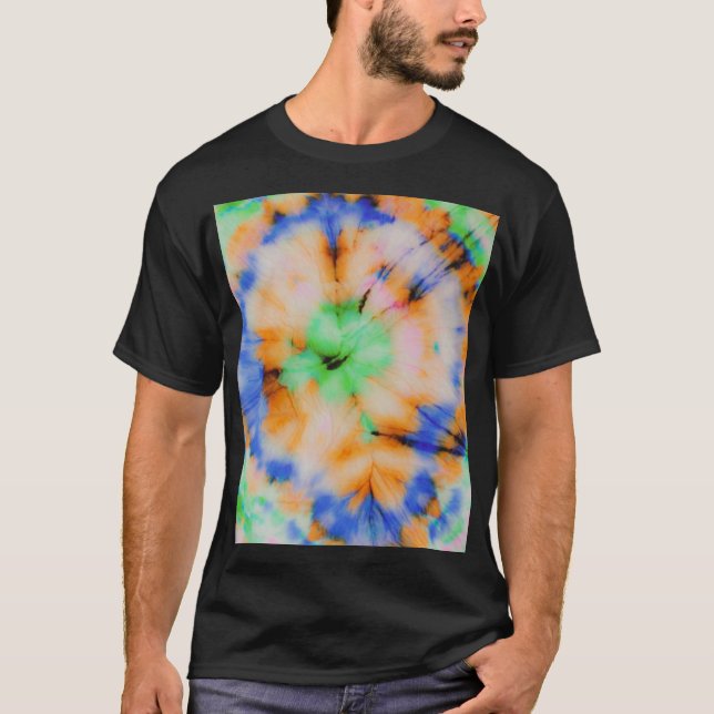 Camiseta Colas negras, cosecha ondulada. (Anverso)