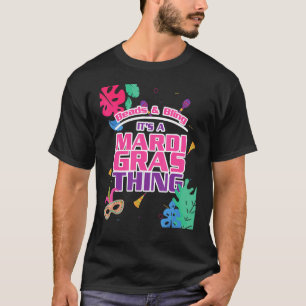 Camiseta Colas Y Bling Mardi Gras Mardigrass Parade Carne