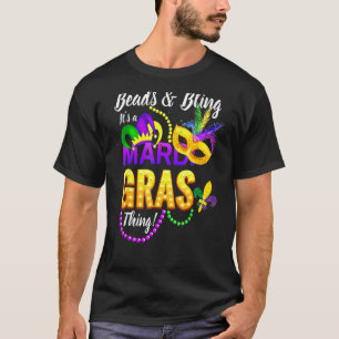 Camiseta Colas y hondas es un asunto del Mardi Gras New Orl