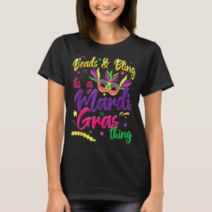 Camiseta Colas y hondas es un asunto del Mardi Gras New Orl