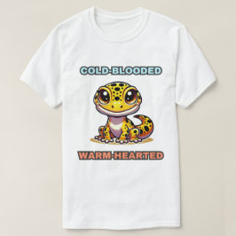 Camiseta Cold-Blooded Cálido Leopard Gecko