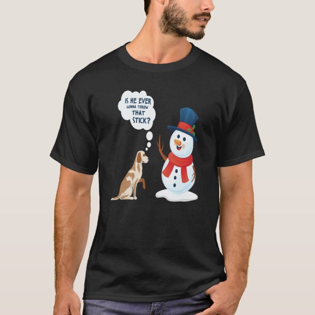 Camiseta cold cold snow ice snowman snowball cold winter  1 (Anverso)