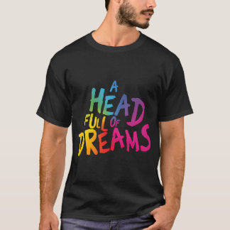 Camiseta Coldplay Colorido