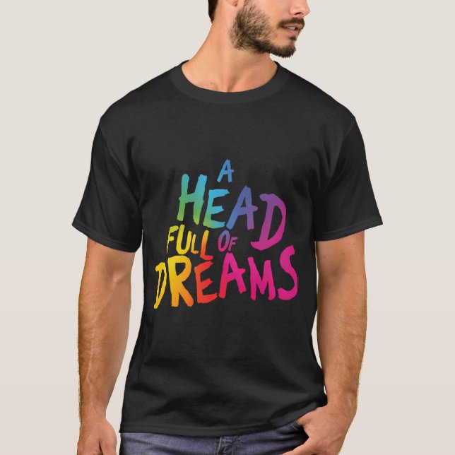 Camiseta Coldplay Colorido (Anverso)