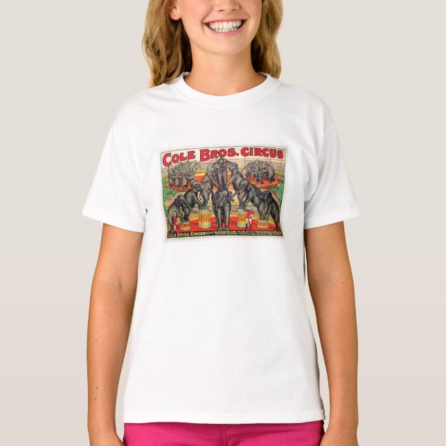 Camiseta Cole Bros Circus (Anverso)