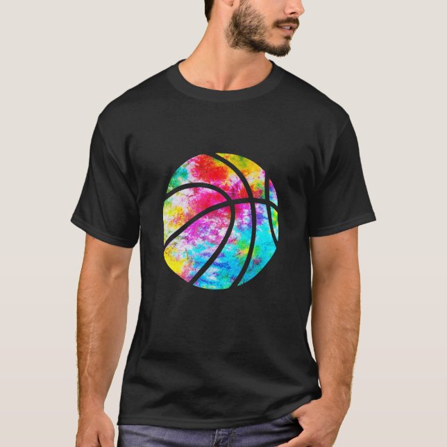 Camiseta Cole de baloncesto con tinta de hippie - Trippy ar (Anverso)