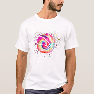Camiseta Cole de baloncesto con tinta de hippie - Trippy ar