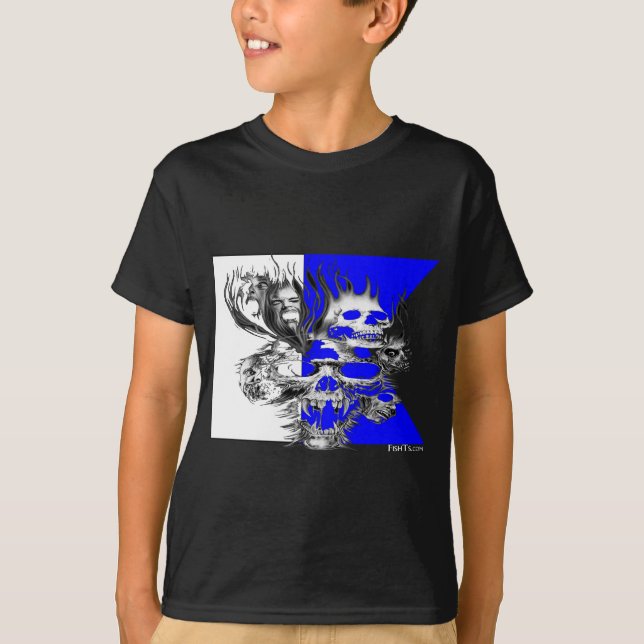 Camiseta Colección alfa de los buceadores de la bandera (Anverso)