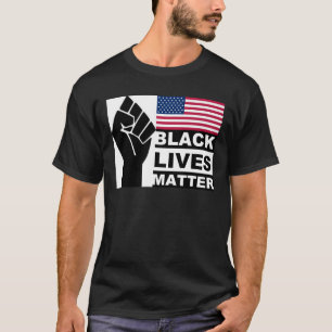 Camiseta Colección Bandera de Black Lives Matter USA
