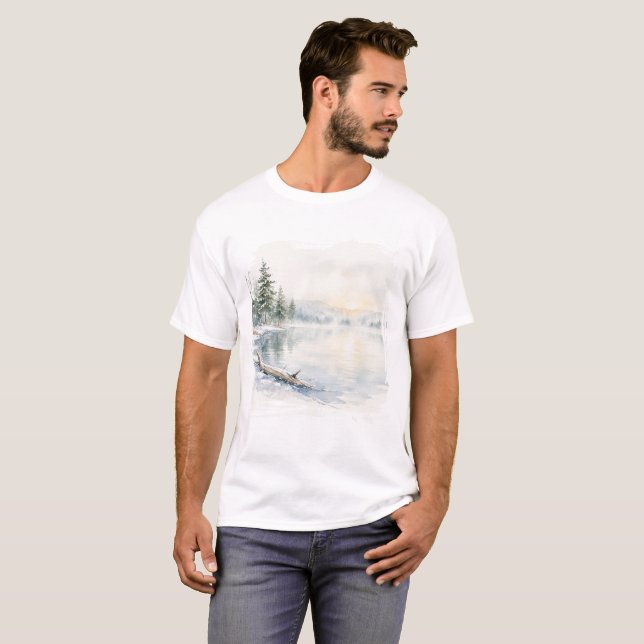Camiseta Colección Calma de Invierno ❄️ (Anverso completo)