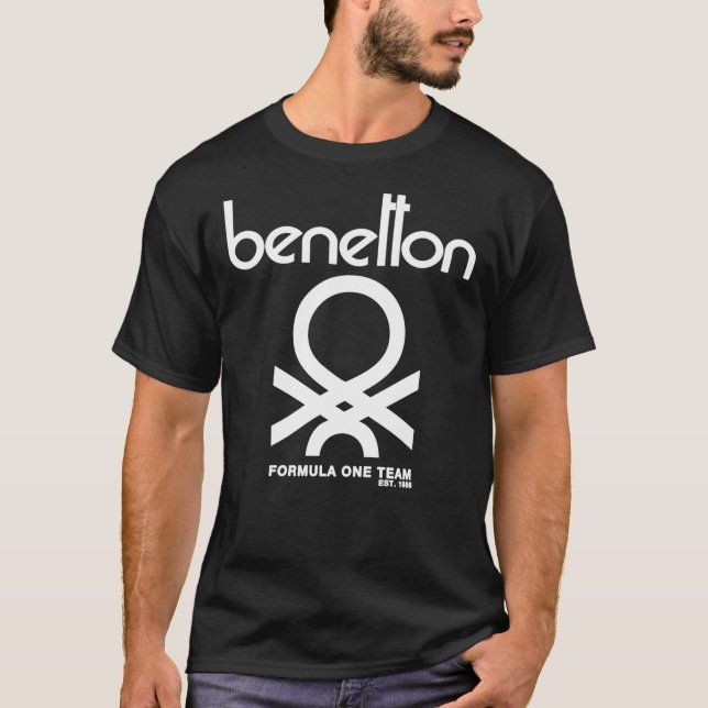 Camiseta Colección clásica T-Shi del Benetton Formula Team  (Anverso)
