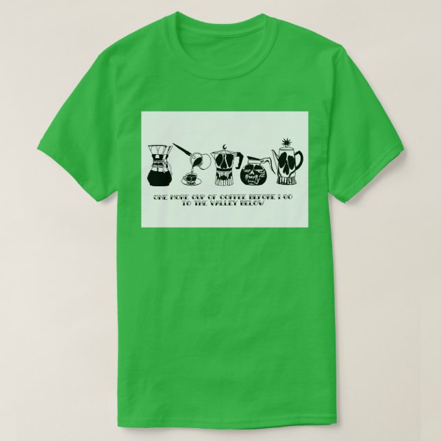 Camiseta Colección Coffee Pot (Diseño del anverso)