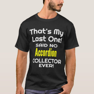 Camiseta Colección de acordeones