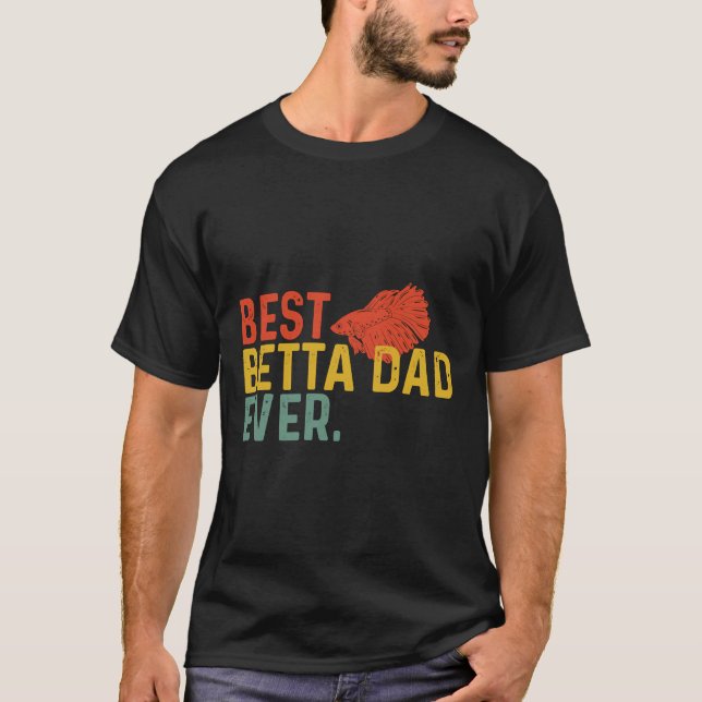 Camiseta Colección de acuarios de tanques de peces Betta Co (Anverso)