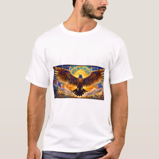 Camiseta Colección de águilas de cristal - Estilo visionari