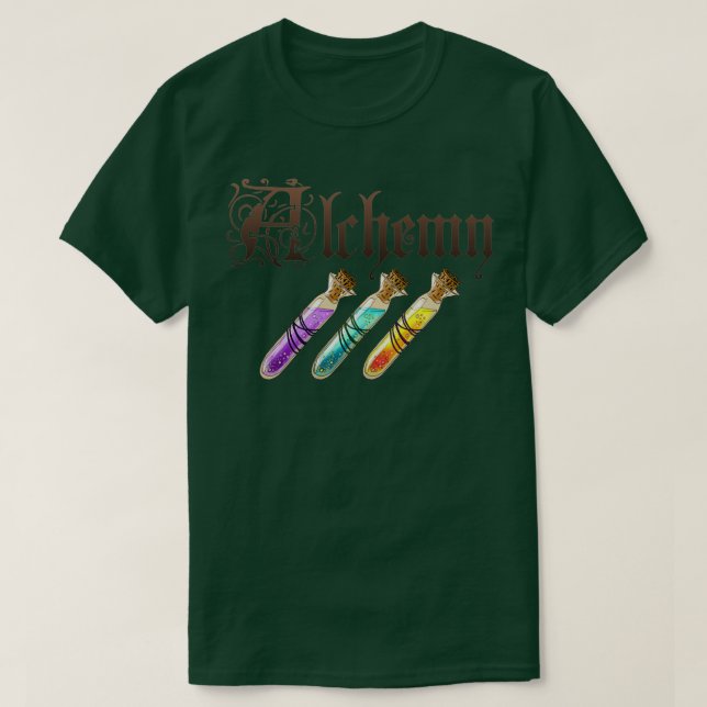 Camiseta colección de alquimia 1 (Diseño del anverso)