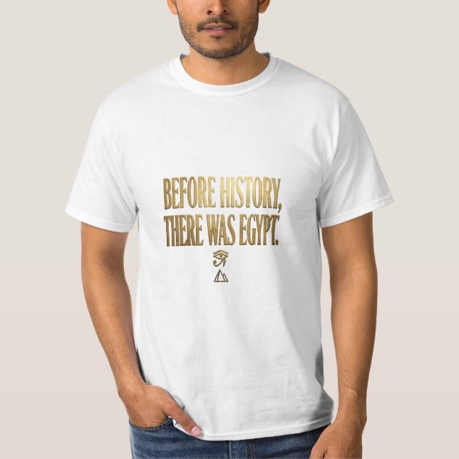 Camiseta Colección de Antiguo Egipto (Anverso)
