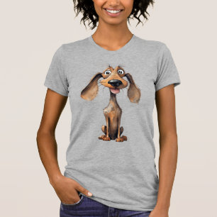 Camiseta Colección de arte de raza de perro de dibujos anim