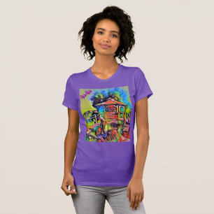 Camiseta Colección de arte Wa-Wo Wave NFT - FLYING GAZEBO 3