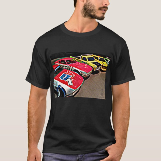 Camiseta colección de autos tragamonedas (Anverso)
