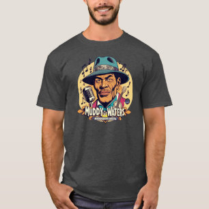 Camiseta Colección de Blues Delta de Muddy Waters