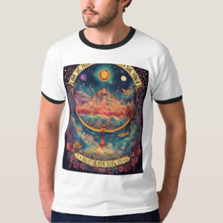 Camiseta Colección de brújula de Rosa