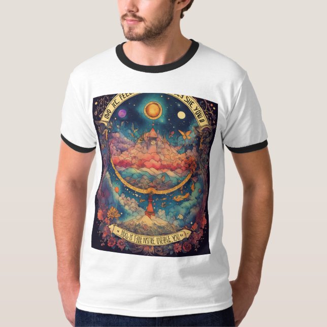 Camiseta Colección de brújula de Rosa (Anverso)