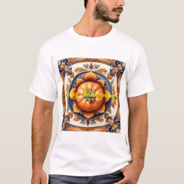 Camiseta Colección de calabaza de moda del Día de Acción de