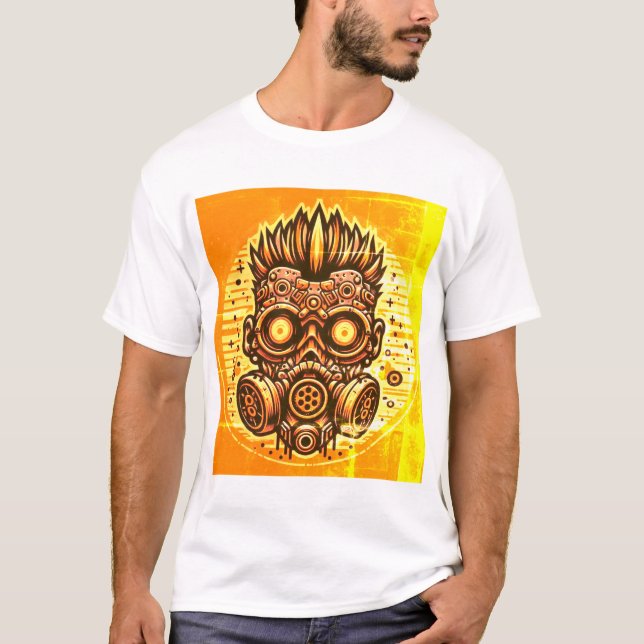 Camiseta Colección de calaveras tribales (Anverso)
